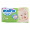 پوشک بچه مولفیکس سایز 3 بسته 38 عددی