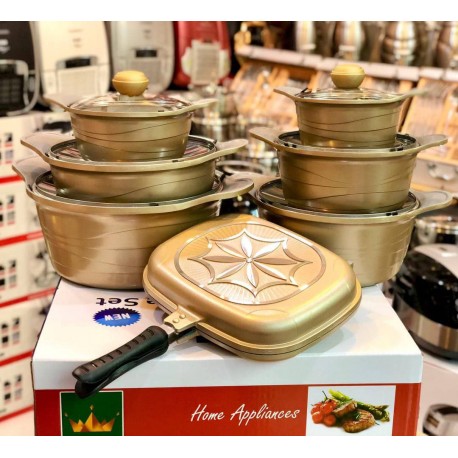 سرویس 17 پارچه گلد کرون