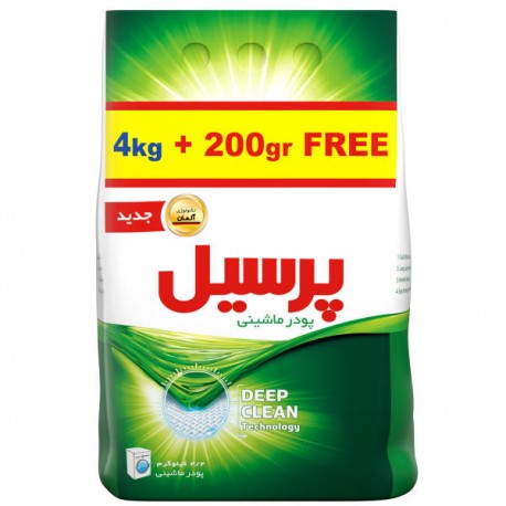 پودر ماشینی پرسیل Deep Clean مدل یونیورسال مقدار 4.2 کیلوگرم