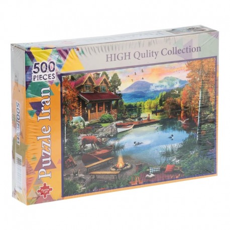 پازل 500 تکه ایران طرح هفت رنگ|سرویس ویژه 7 روز تضمین بازگشت کالا