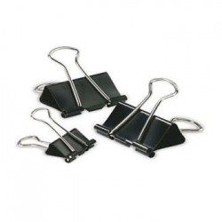 گیره کاغذ مدل DL.0002 سایز 41 میلی متر بسته 6 عددی