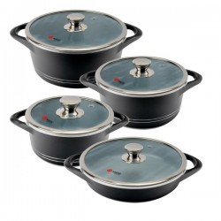 سرویس قابلمه 8 پارچه ام جی اس مدل Italy B کد IB0812|سرویس ویژه 7 روز تضمین بازگشت کالا